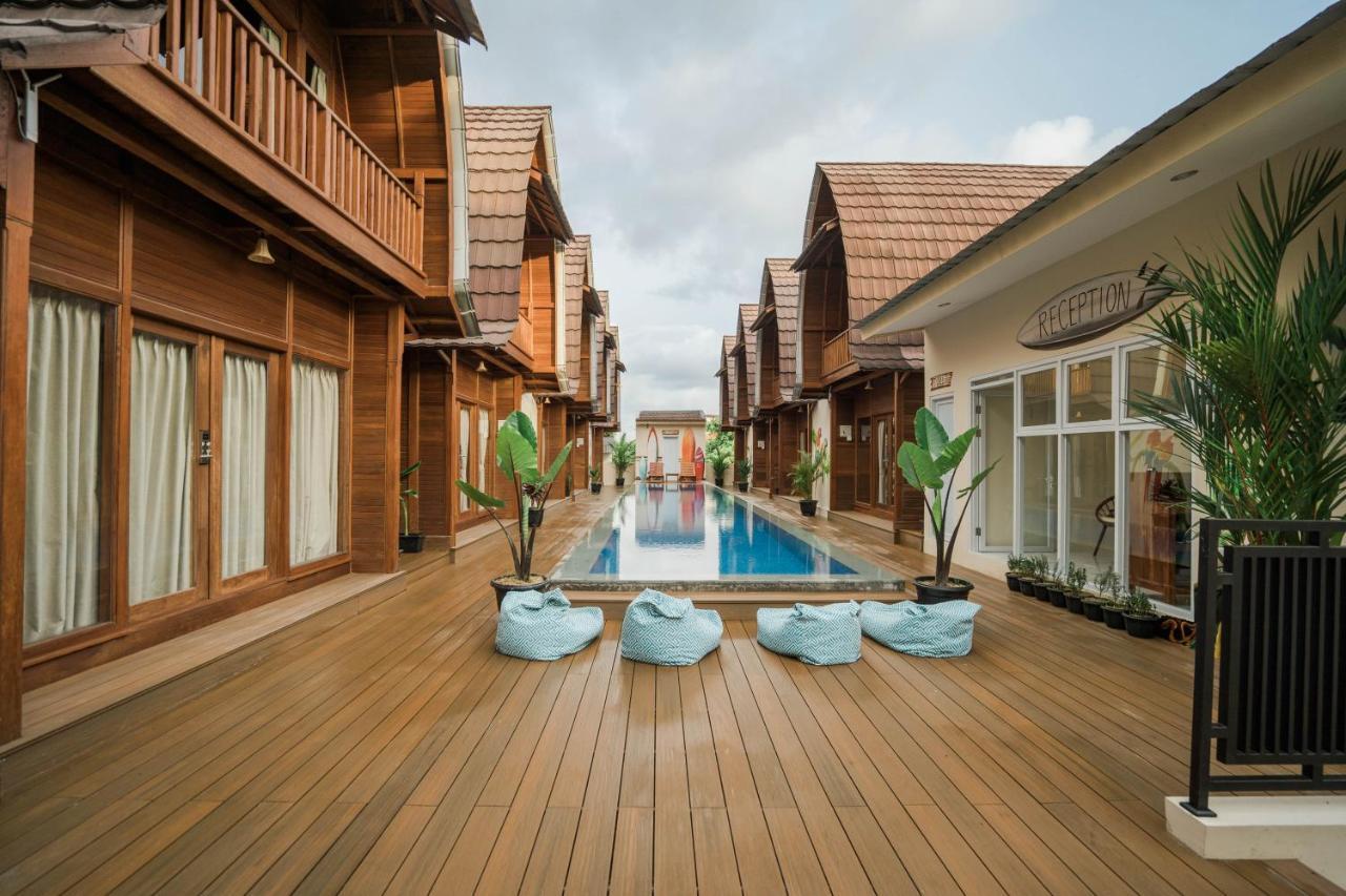 Hotel Andi Beach House Canggu Exterior foto