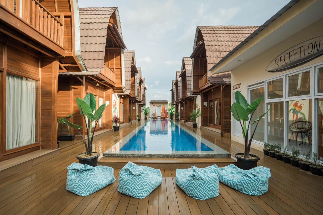 Hotel Andi Beach House Canggu Exterior foto