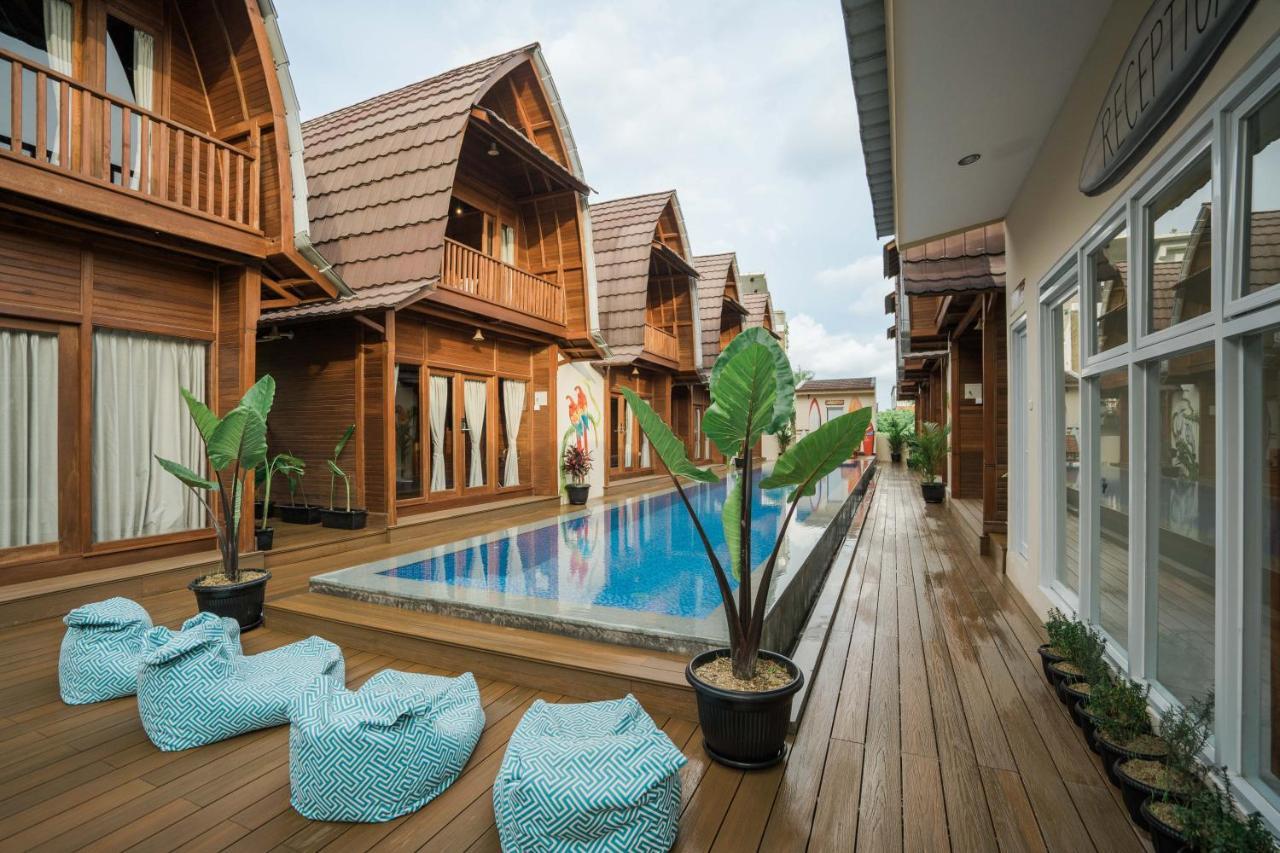 Hotel Andi Beach House Canggu Exterior foto