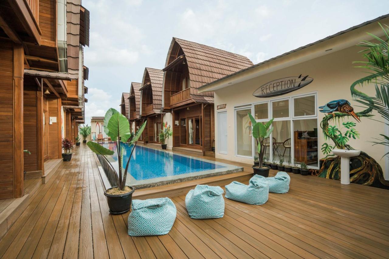 Hotel Andi Beach House Canggu Exterior foto